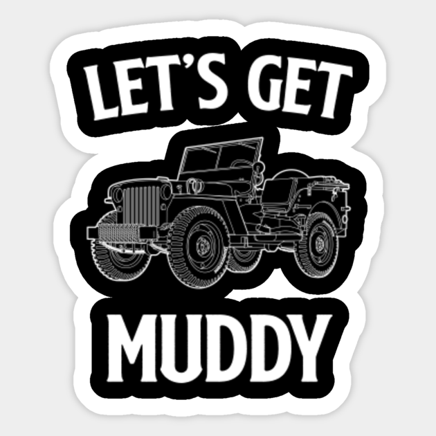 Funny Jeep Design Funny Jeep Sticker TeePublic